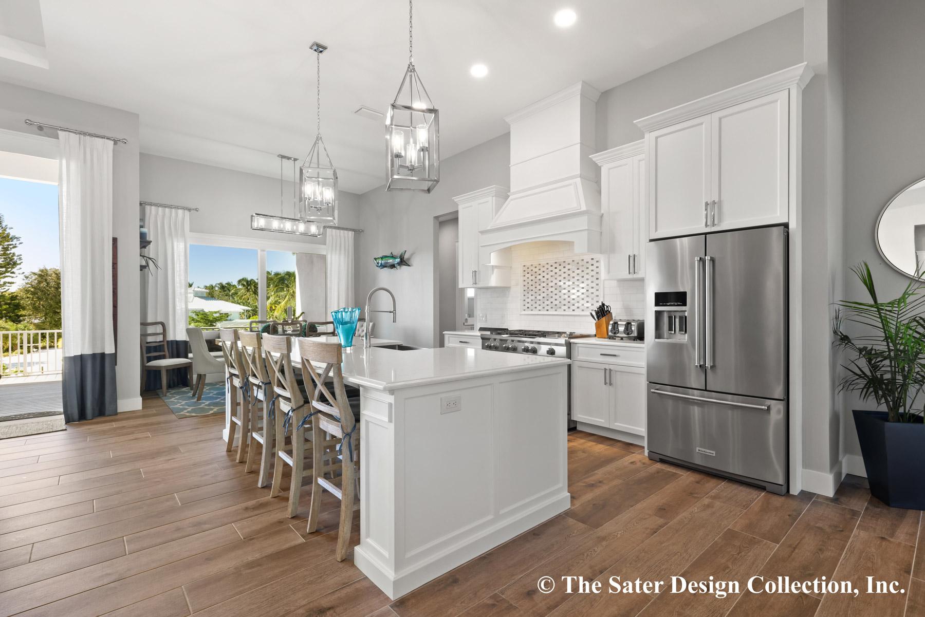 Plan 340020STR: 4-Bed Beach Home Plan with Home Office and Drive-Under Garage - 2543 Sq Ft - Image #10 - Beach, Coastal, Florida-Style, Low Country