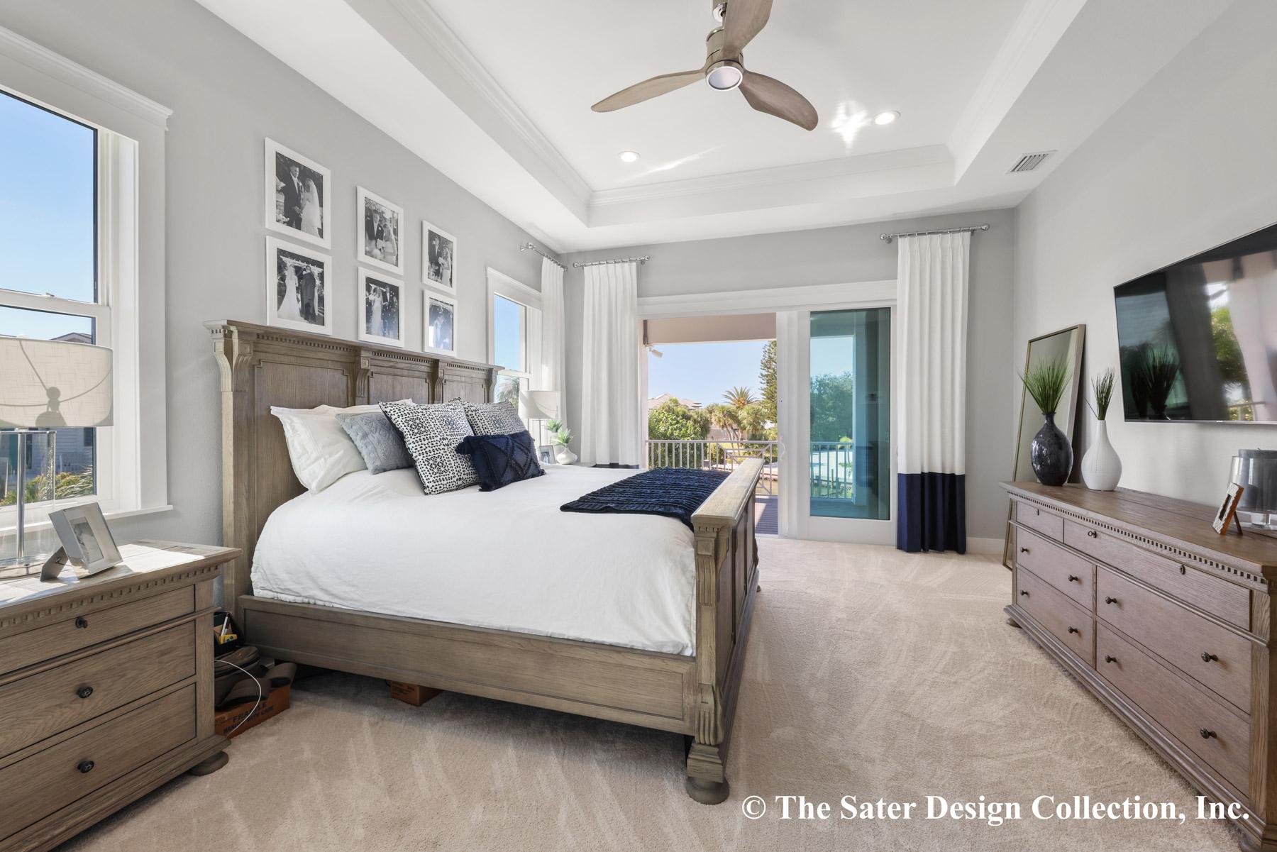 Plan 340020STR: 4-Bed Beach Home Plan with Home Office and Drive-Under Garage - 2543 Sq Ft - Image #13 - Beach, Coastal, Florida-Style, Low Country