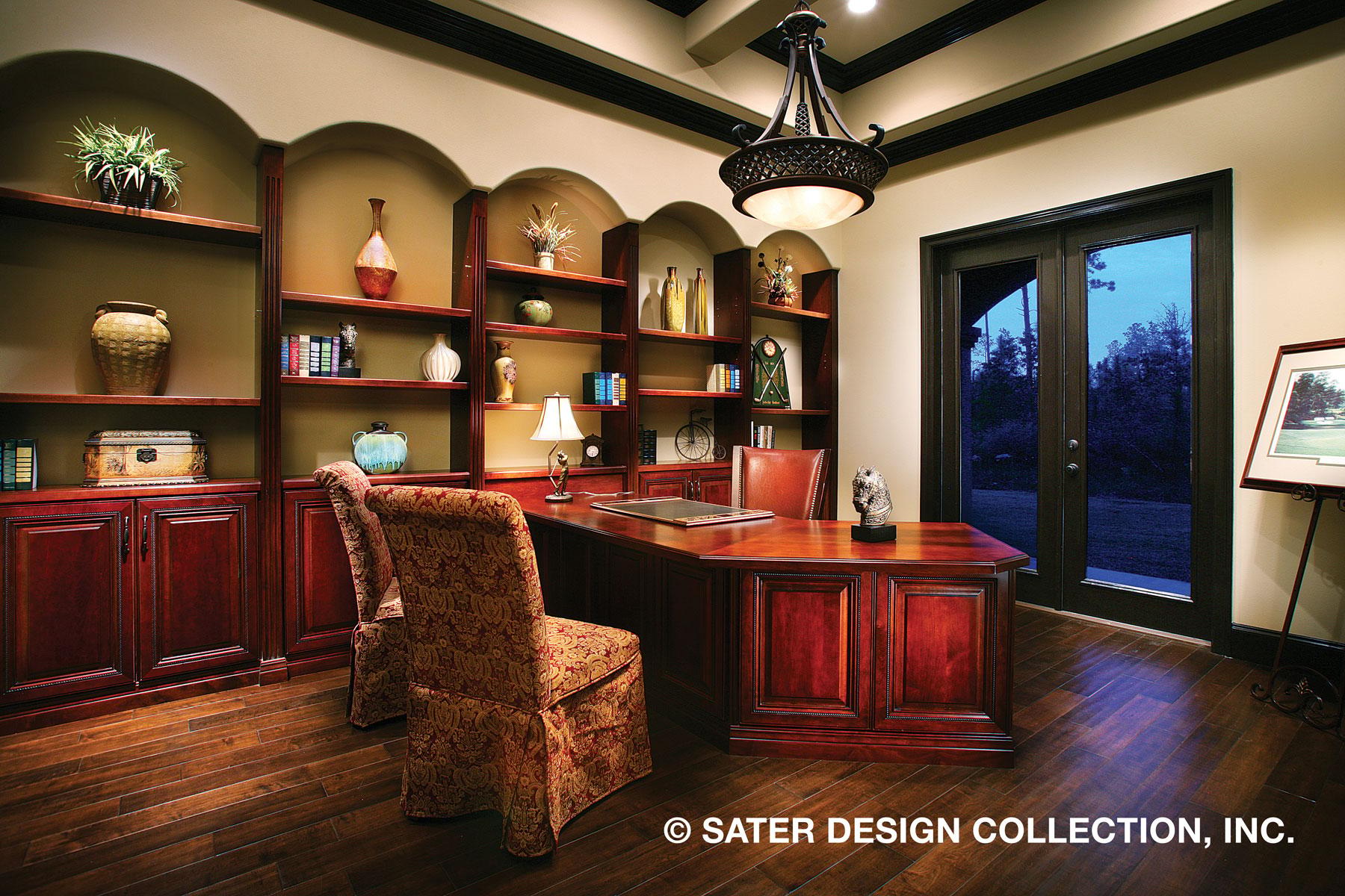 Plan 340021STR: Tusan-style Courtyard House Plan with Outdoor Spaces on Both Floors - Image #15 - European, Florida-Style, Tuscan
