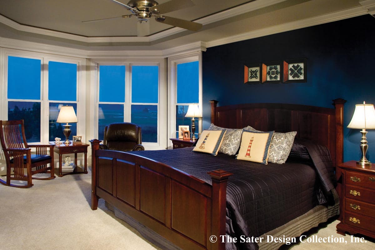 Plan 340026STR: Tidewater Cottage with Perfectly Symmetrical Facade - Image #5 - Beach, Coastal, Florida-Style, Low Country, Vacation