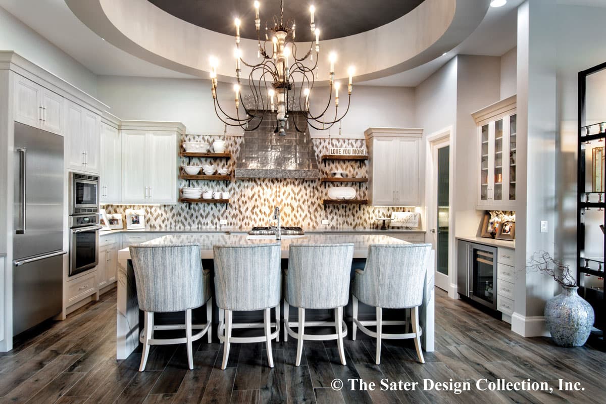 Plan 340027STR: Contemporary West Indies-style House Plan with Two Connected Lanais - Image #12 - European, Florida-Style, Mediterranean, Southern, Transitional