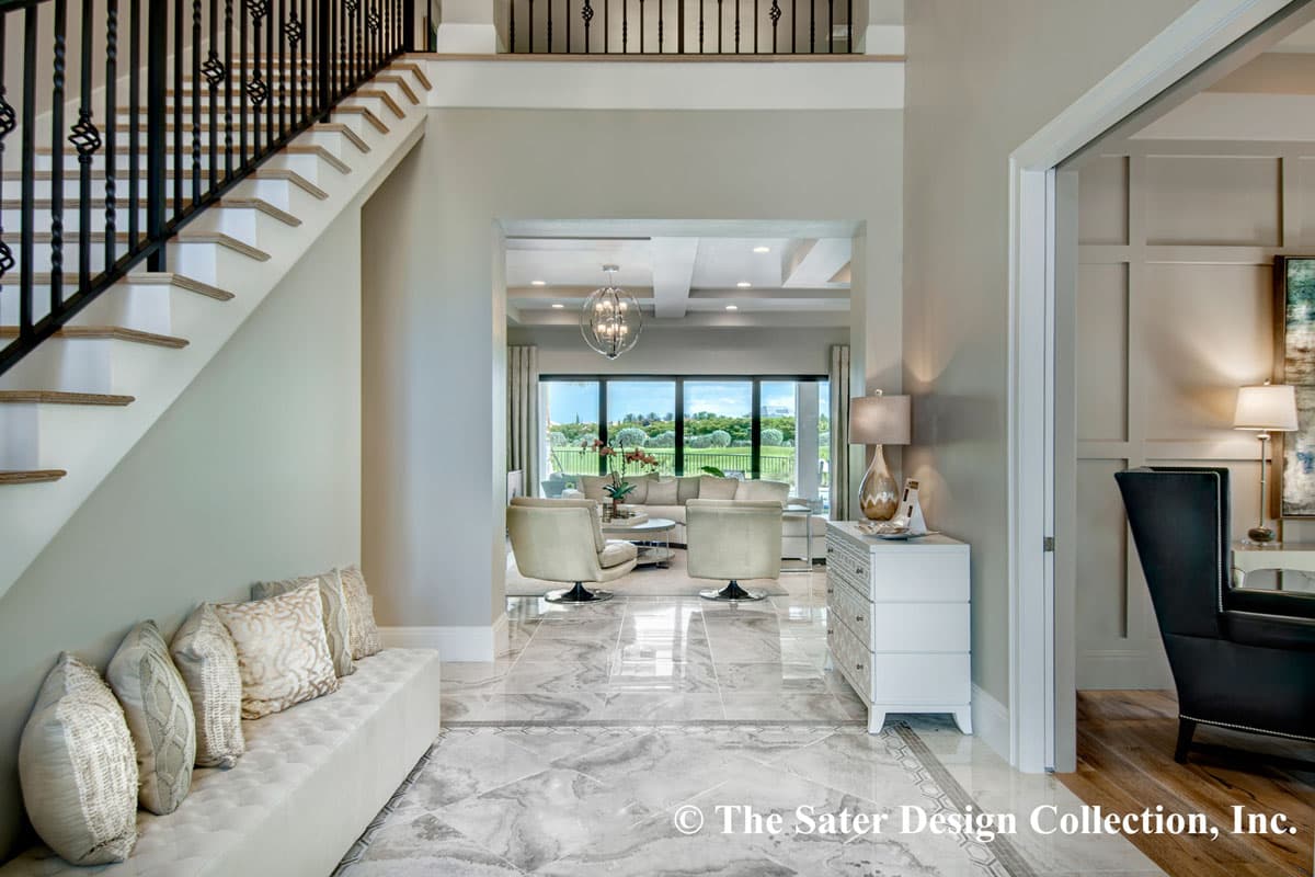 Plan 340030STR: Modern Tuscan Villa with Stacked Stone Exterior - Image #5 - Coastal, European, Florida-Style, Mediterranean, Tuscan