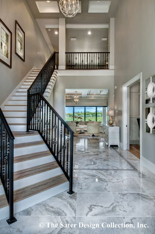 Plan 340030STR: Modern Tuscan Villa with Stacked Stone Exterior - Image #6 - Coastal, European, Florida-Style, Mediterranean, Tuscan