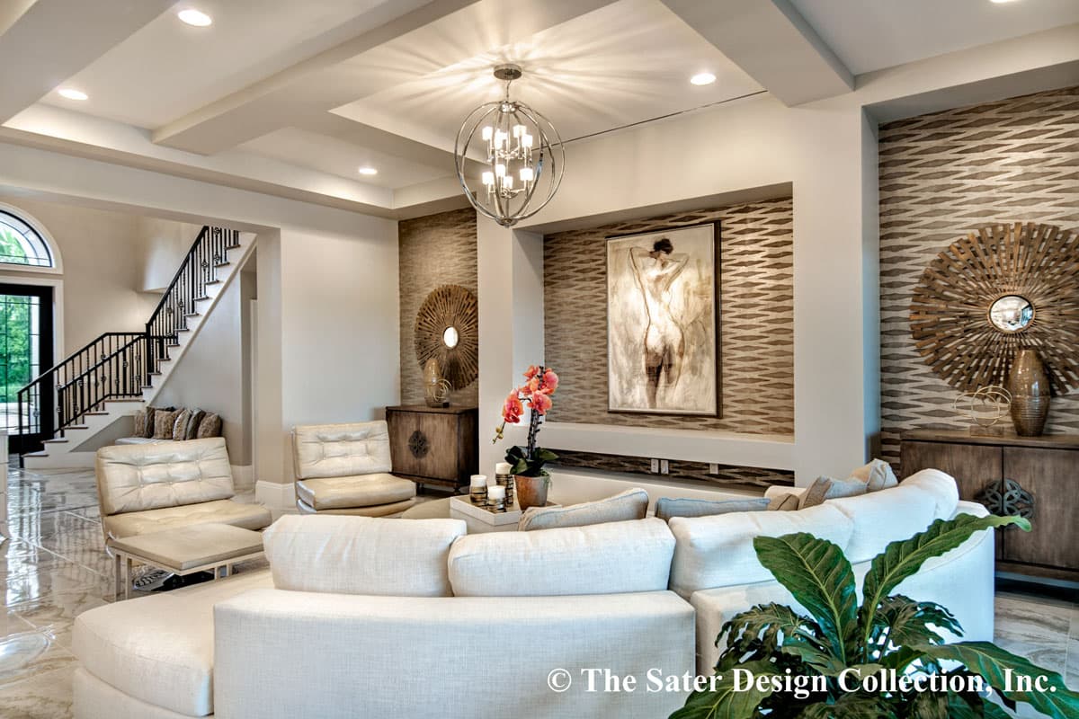 Plan 340030STR: Modern Tuscan Villa with Stacked Stone Exterior - Image #8 - Coastal, European, Florida-Style, Mediterranean, Tuscan