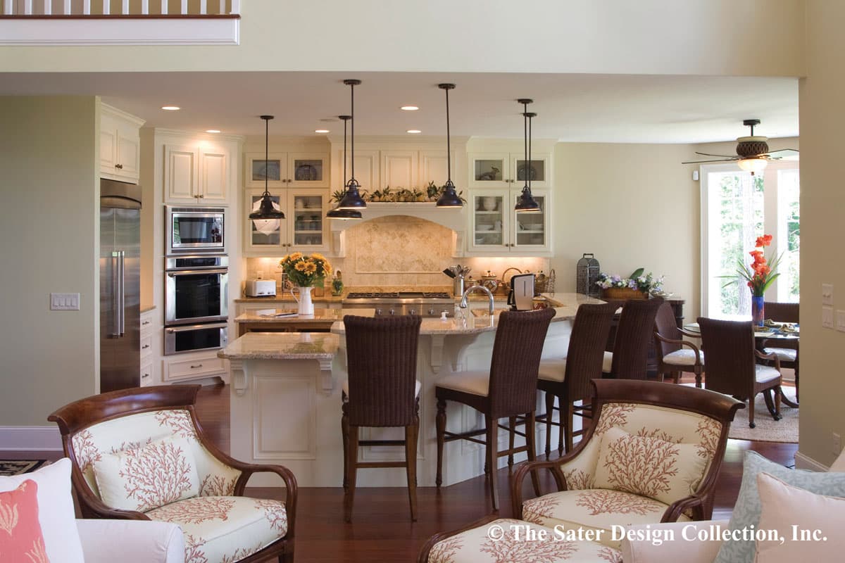 Plan 340032STR: 3-Bed Country Home Plan with Wraparound Porch - Image #4 - Coastal, Country, Farmhouse, Southern
