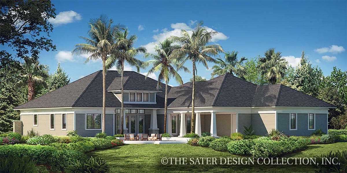 Plan 340034STR: Beautiful Craftsman House Plan with Bracketed Eaves - 3108 Sq Ft - Image #14 - Coastal, Coastal Contemporary, Contemporary, Craftsman, New American, Southern