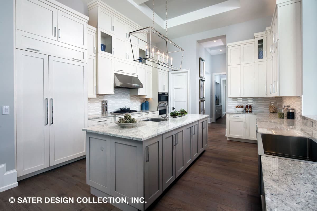 Plan 340040STR: Contemporary 5 Bed House Plan with a Courtyard Entrance - Image #10 - Coastal, Coastal Contemporary, Contemporary, European, Florida-Style, Mediterranean, Southern, Transitional