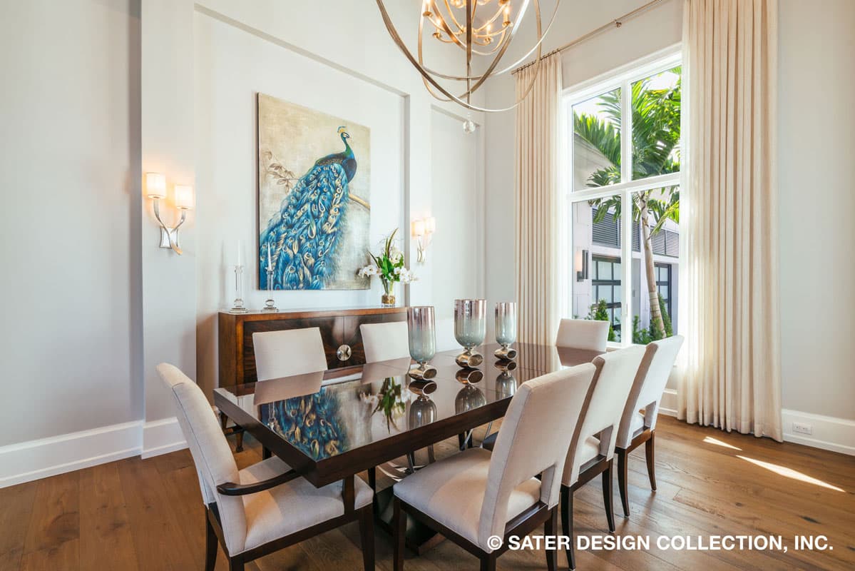 Plan 340040STR: Contemporary 5 Bed House Plan with a Courtyard Entrance - Image #11 - Coastal, Coastal Contemporary, Contemporary, European, Florida-Style, Mediterranean, Southern, Transitional