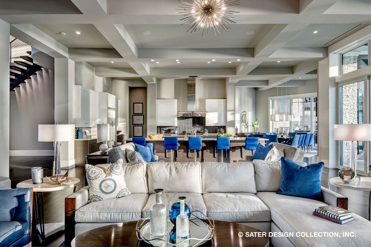 Plan 340046STR: Luxury Mediterranean Home Plan with Expansive Outdoor Living Areas - 7466 Sq Ft - Image #15 - Coastal, Coastal Contemporary, European, Florida-Style, Mediterranean, New American, Southern