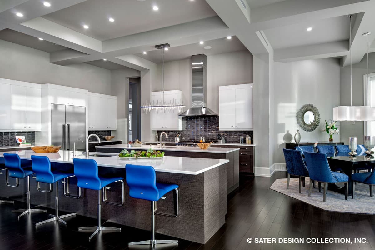 Plan 340046STR: Luxury Mediterranean Home Plan with Expansive Outdoor Living Areas - 7466 Sq Ft - Image #17 - Coastal, Coastal Contemporary, European, Florida-Style, Mediterranean, New American, Southern