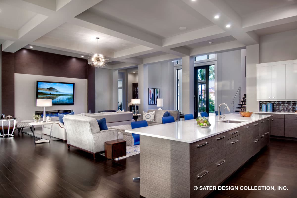 Plan 340046STR: Luxury Mediterranean Home Plan with Expansive Outdoor Living Areas - 7466 Sq Ft - Image #18 - Coastal, Coastal Contemporary, European, Florida-Style, Mediterranean, New American, Southern