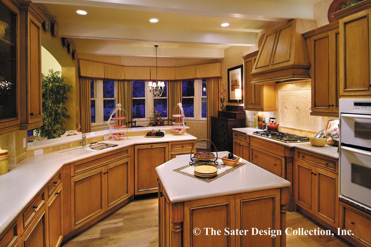 Plan 340058STR: 3-Bed Farmhouse Plan with Bonus Room above Garage - Image #8 - Coastal, Coastal Contemporary, Country, Farmhouse, Florida-Style, Southern, Traditional