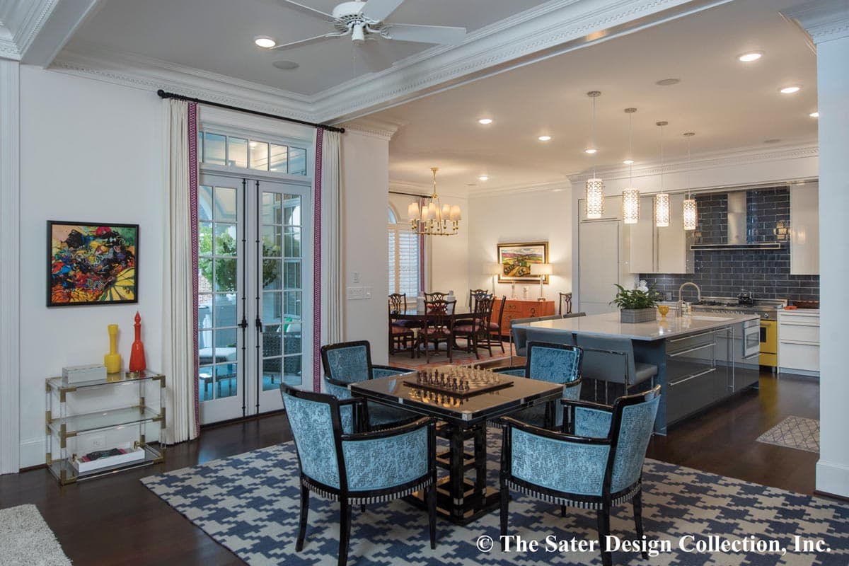 Plan 340060STR: Charleston-inspired 2-Story House Plan with Wraparound Verandah - Image #7 - Southern, Southern Traditional