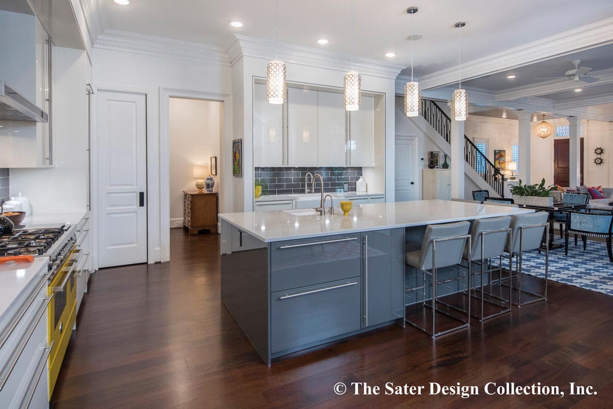 Plan 340060STR: Charleston-inspired 2-Story House Plan with Wraparound Verandah - Image #8 - Southern, Southern Traditional