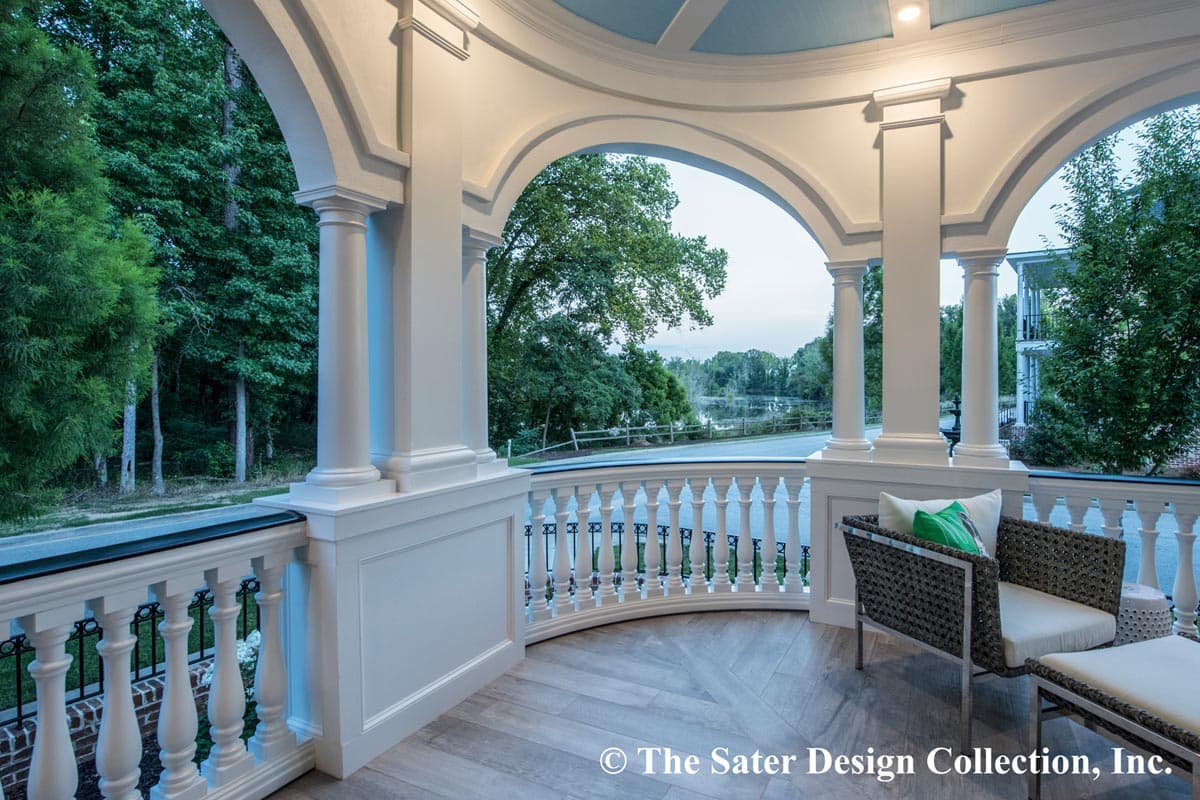 Plan 340060STR: Charleston-inspired 2-Story House Plan with Wraparound Verandah - Image #13 - Southern, Southern Traditional