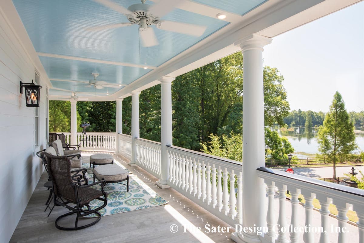 Plan 340060STR: Charleston-inspired 2-Story House Plan with Wraparound Verandah - Image #15 - Southern, Southern Traditional