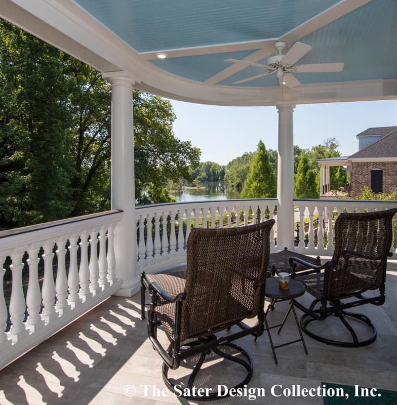 Plan 340060STR: Charleston-inspired 2-Story House Plan with Wraparound Verandah - Image #16 - Southern, Southern Traditional