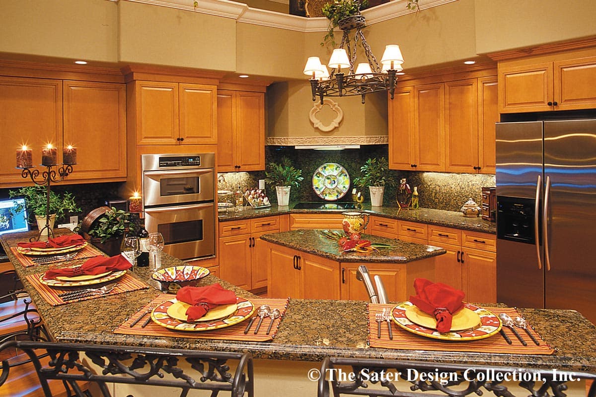 Plan 340072STR: One-level Mediterranean Home Plan for Indoor Outdoor Living  - Image #5 - Coastal, European, Florida-Style, Mediterranean