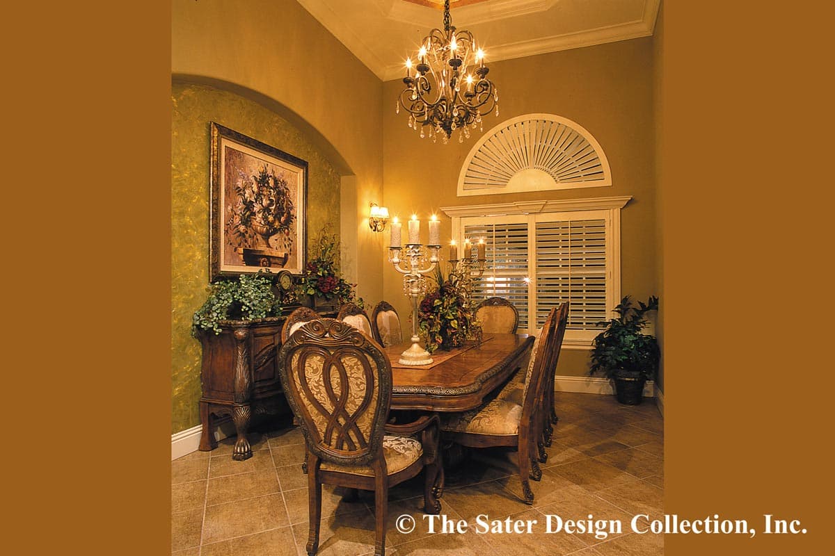 Plan 340072STR: One-level Mediterranean Home Plan for Indoor Outdoor Living  - Image #6 - Coastal, European, Florida-Style, Mediterranean