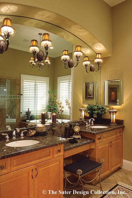 Plan 340072STR: One-level Mediterranean Home Plan for Indoor Outdoor Living  - Image #8 - Coastal, European, Florida-Style, Mediterranean