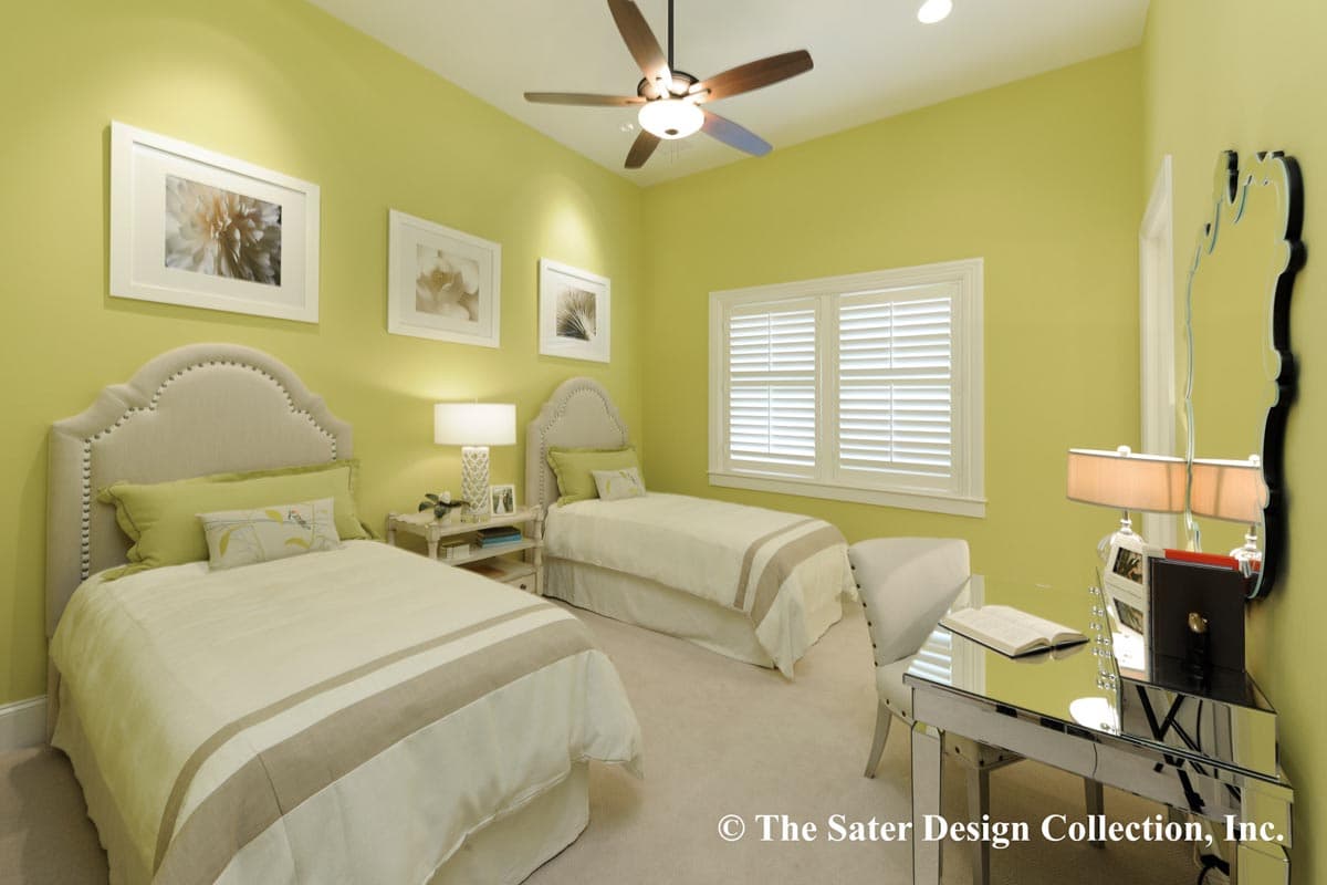 Plan 340084STR: Luxury European Home Plan for Indoor / Outdoor Living - Image #12 - European, Florida-Style, Mediterranean