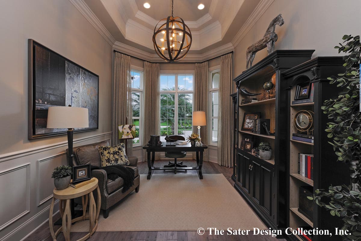 Plan 340084STR: Luxury European Home Plan for Indoor / Outdoor Living - Image #13 - European, Florida-Style, Mediterranean