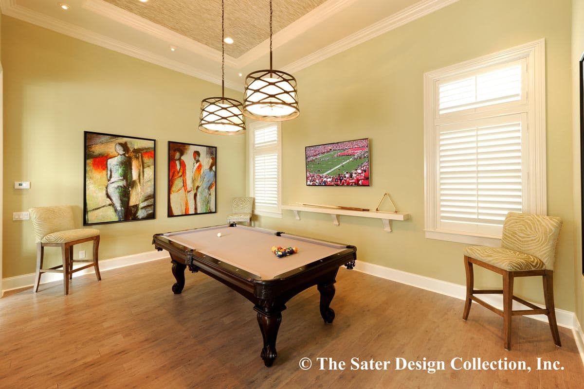 Plan 340084STR: Luxury European Home Plan for Indoor / Outdoor Living - Image #16 - European, Florida-Style, Mediterranean