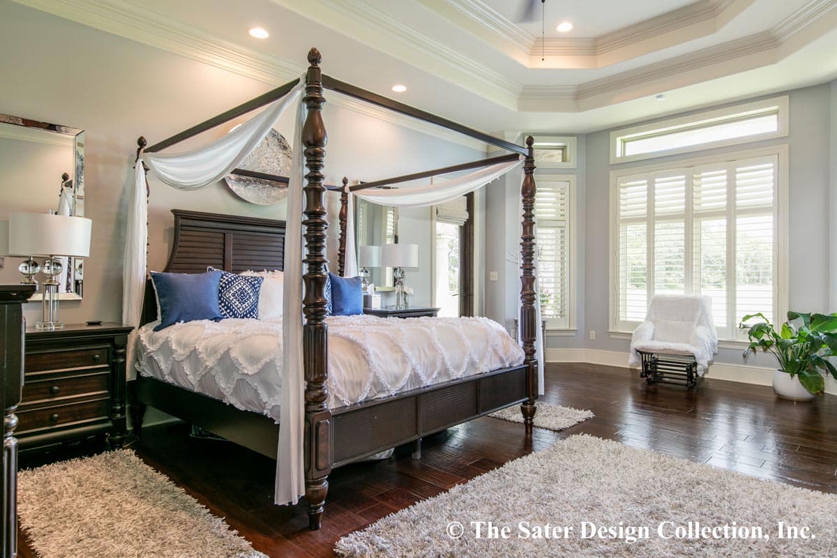 Plan 340098STR: Tuscan-influenced House Plan with 2-Story Great Room - Image #19 - European, Florida-Style, Mediterranean, Southern, Tuscan