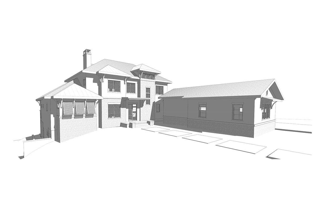 Plan 871012JEN: Luxury Modern Home Plan with Expansive Outdoor Living Spaces and Pool Concept - Image #23 - Contemporary, Modern, Prairie, Transitional