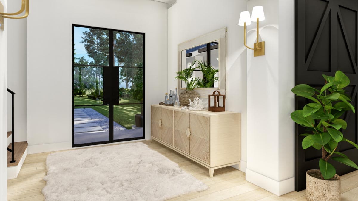 Plan 871012JEN: Luxury Modern Home Plan with Expansive Outdoor Living Spaces and Pool Concept - Image #11 - Contemporary, Modern, Prairie, Transitional