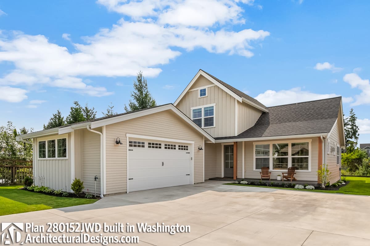 build gallery item - Modern Farmhouse Plan 280152JWD Comes to Life in Washington