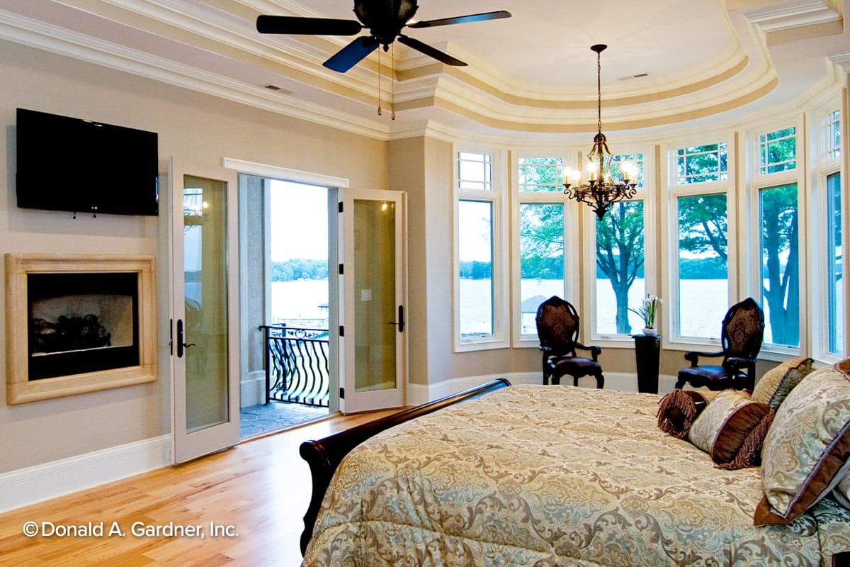 Plan 444095GDN: Luxury European House Plan with Bonus Room above Garage - Image #15 - Coastal, European, French Country, Southern
