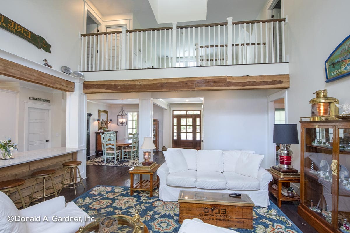 Plan 444106GDN: Modern Farmhouse Plan with 2 Floors and an Angled 2-Car Garage - 2456 Sq Ft - Image #5 - Country, Craftsman, Farmhouse, Modern Farmhouse, Southern