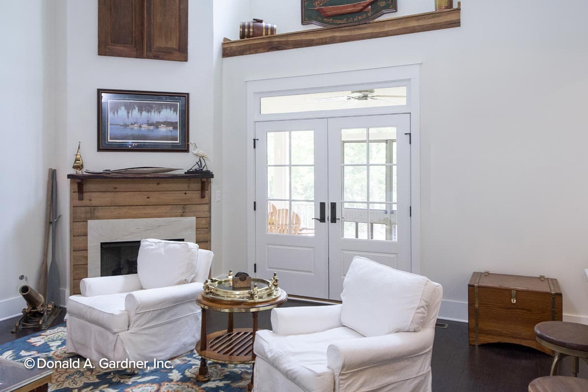 Plan 444106GDN: Modern Farmhouse Plan with 2 Floors and an Angled 2-Car Garage - 2456 Sq Ft - Image #6 - Country, Craftsman, Farmhouse, Modern Farmhouse, Southern