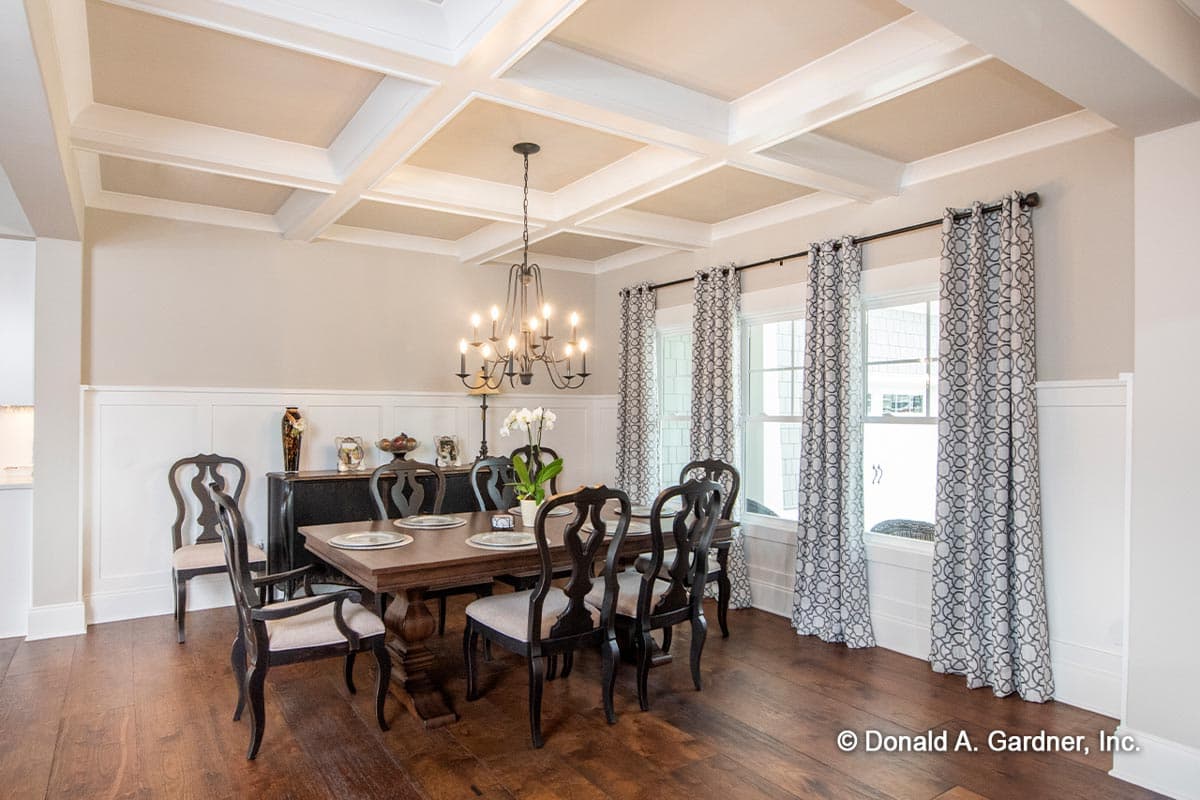 Plan 444145GDN: 2-Story Craftsman Home Design with Mixed Material Exterior - Image #5