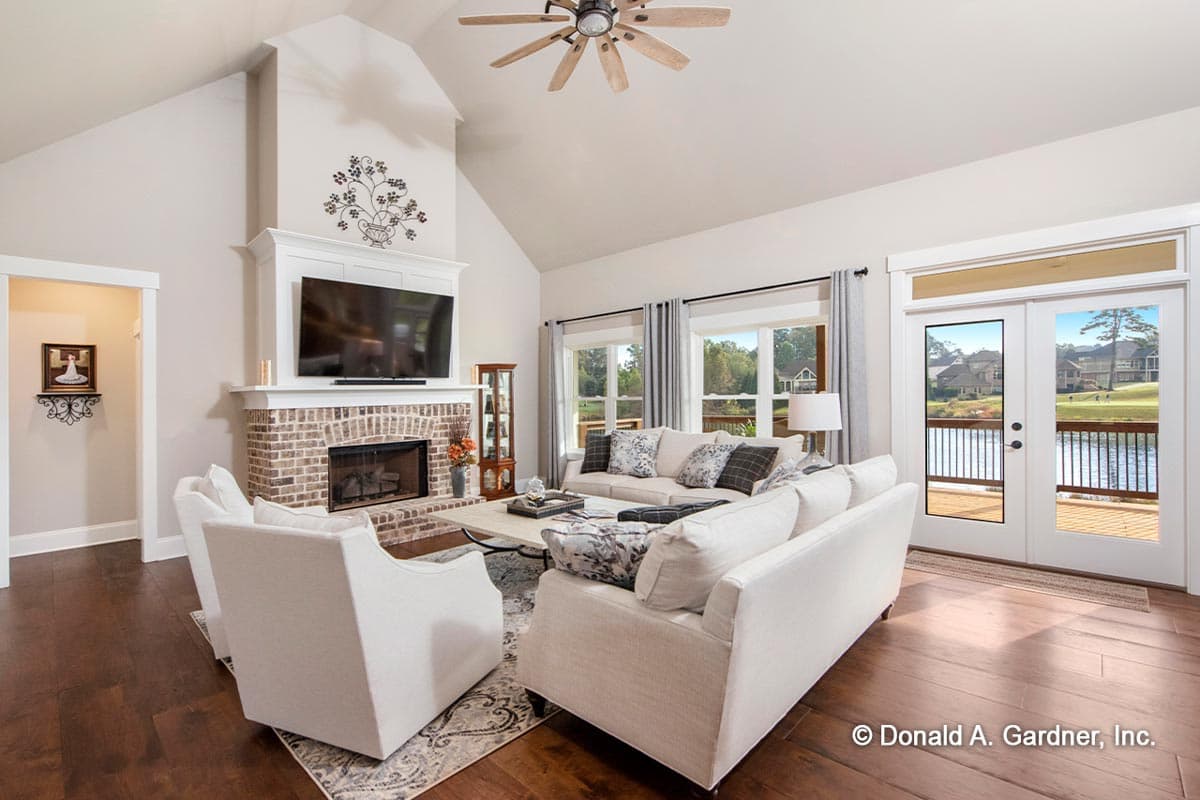 Plan 444145GDN: 2-Story Craftsman Home Design with Mixed Material Exterior - Image #7