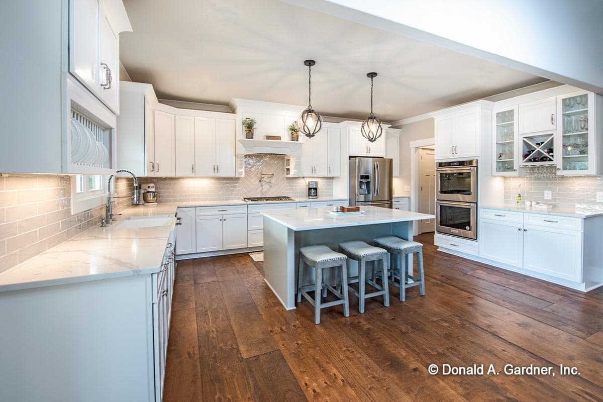 Plan 444145GDN: 2-Story Craftsman Home Design with Mixed Material Exterior - Image #8