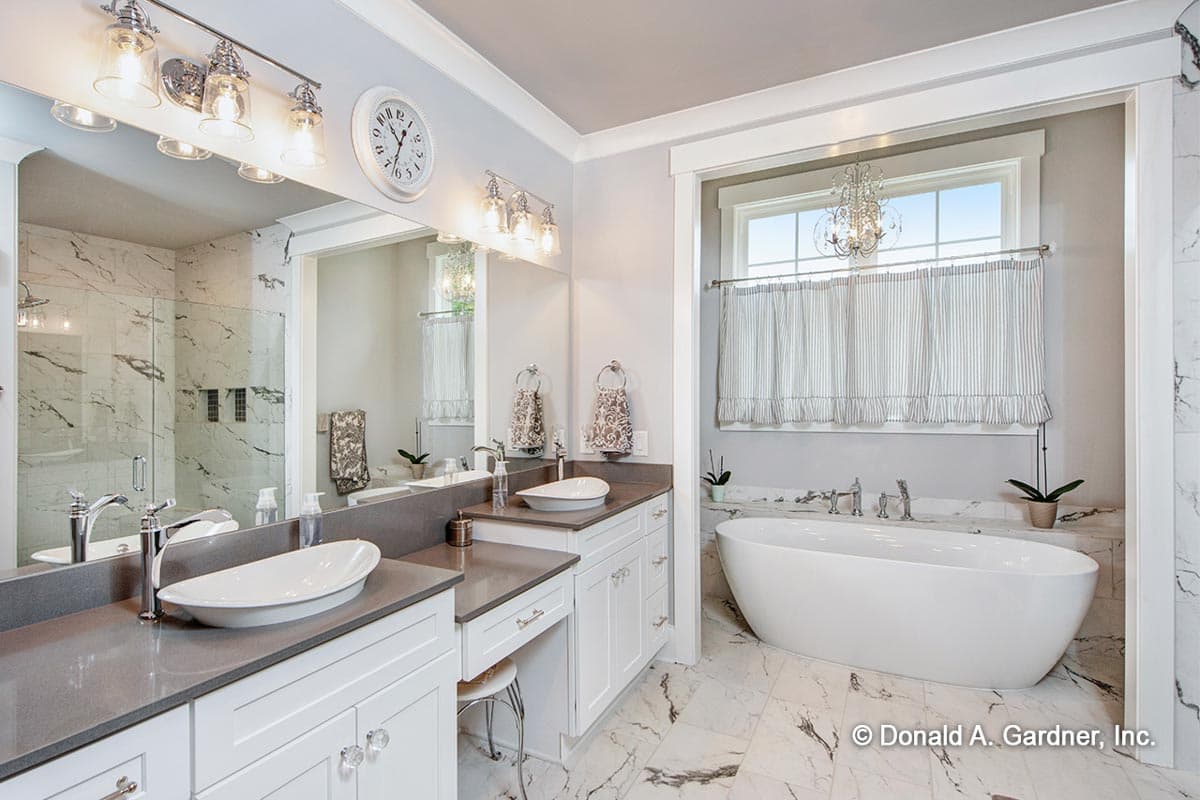 Plan 444145GDN: 2-Story Craftsman Home Design with Mixed Material Exterior - Image #12