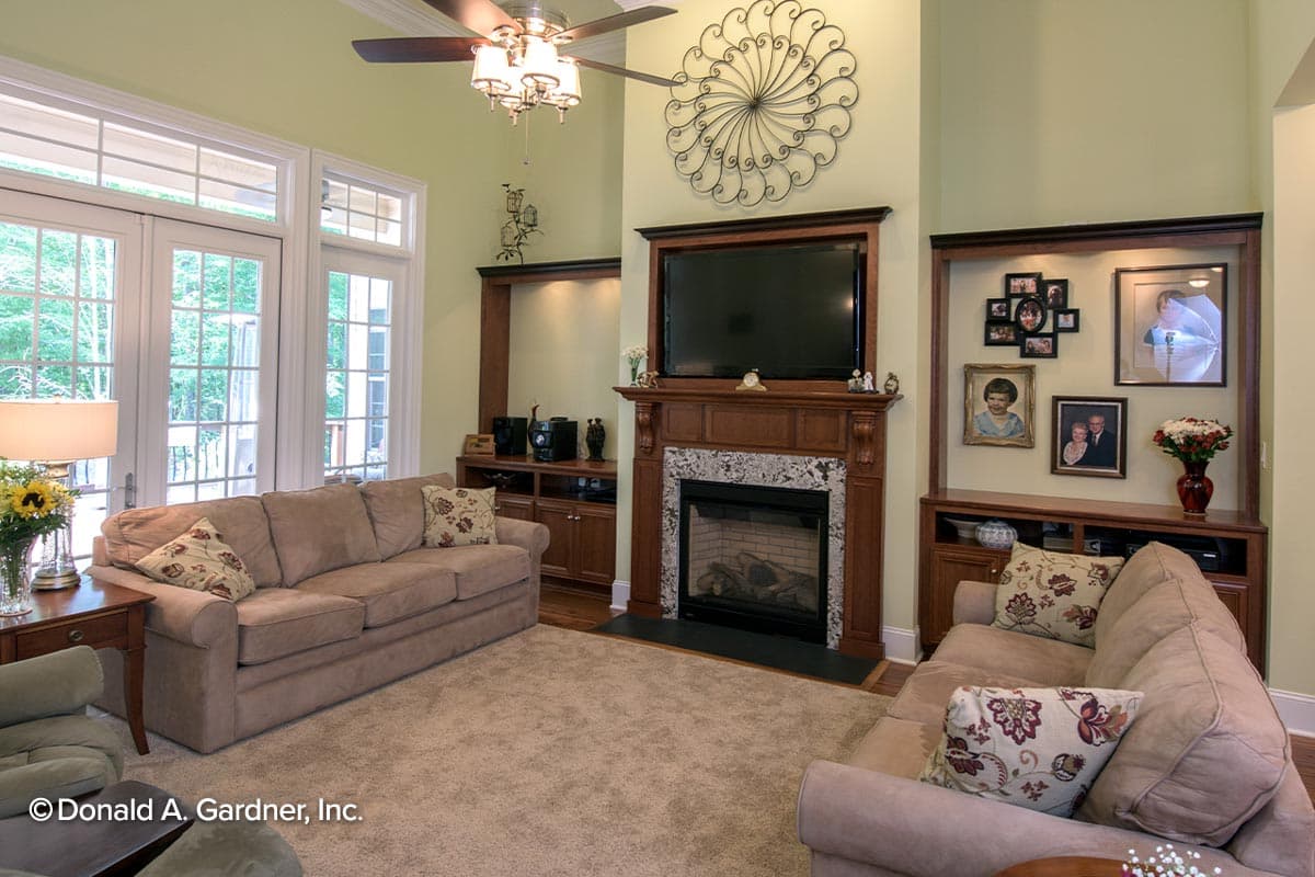 Plan 444162GDN: European Ranch Plan with Split-bed Layout and Bonus Room - Image #4 - European, Ranch, Southern