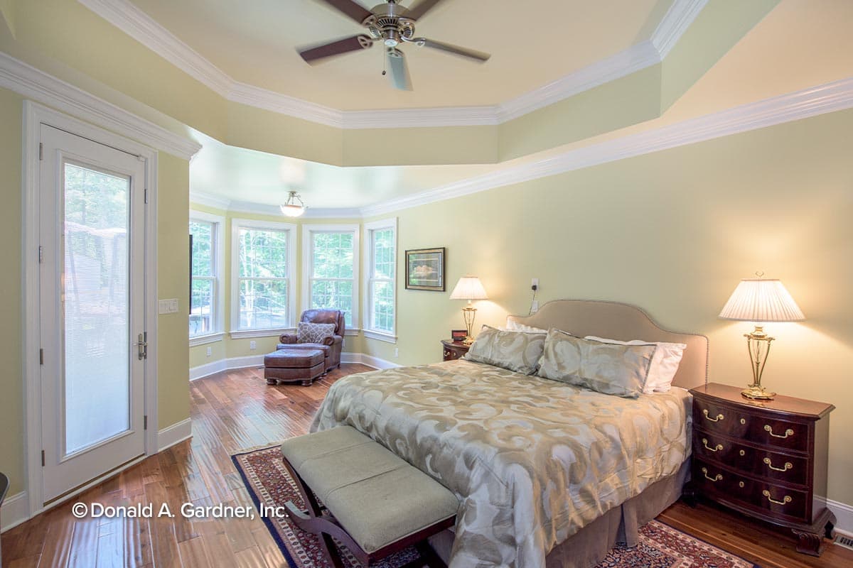 Plan 444162GDN: European Ranch Plan with Split-bed Layout and Bonus Room - Image #10 - European, Ranch, Southern