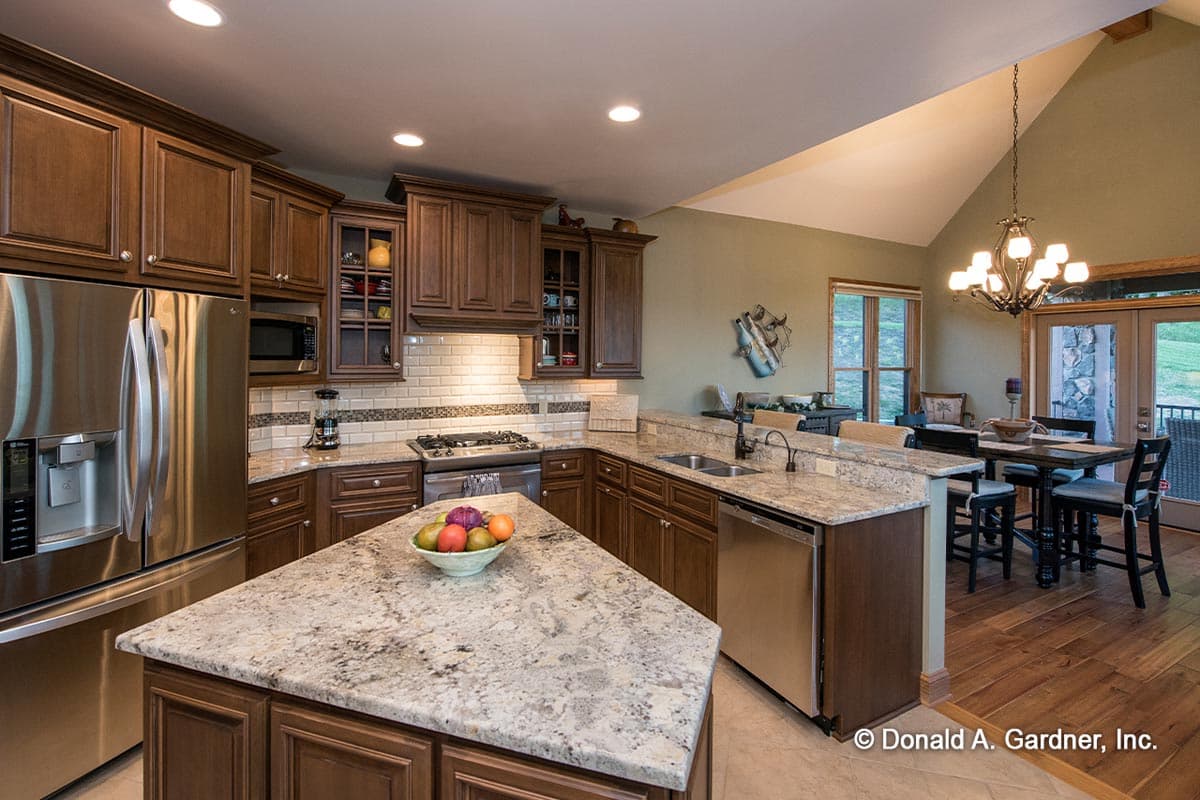 Plan 444166GDN: 4-Bed Mountain Craftsman with Basement Option - Image #8 - Craftsman, Mountain, Rustic
