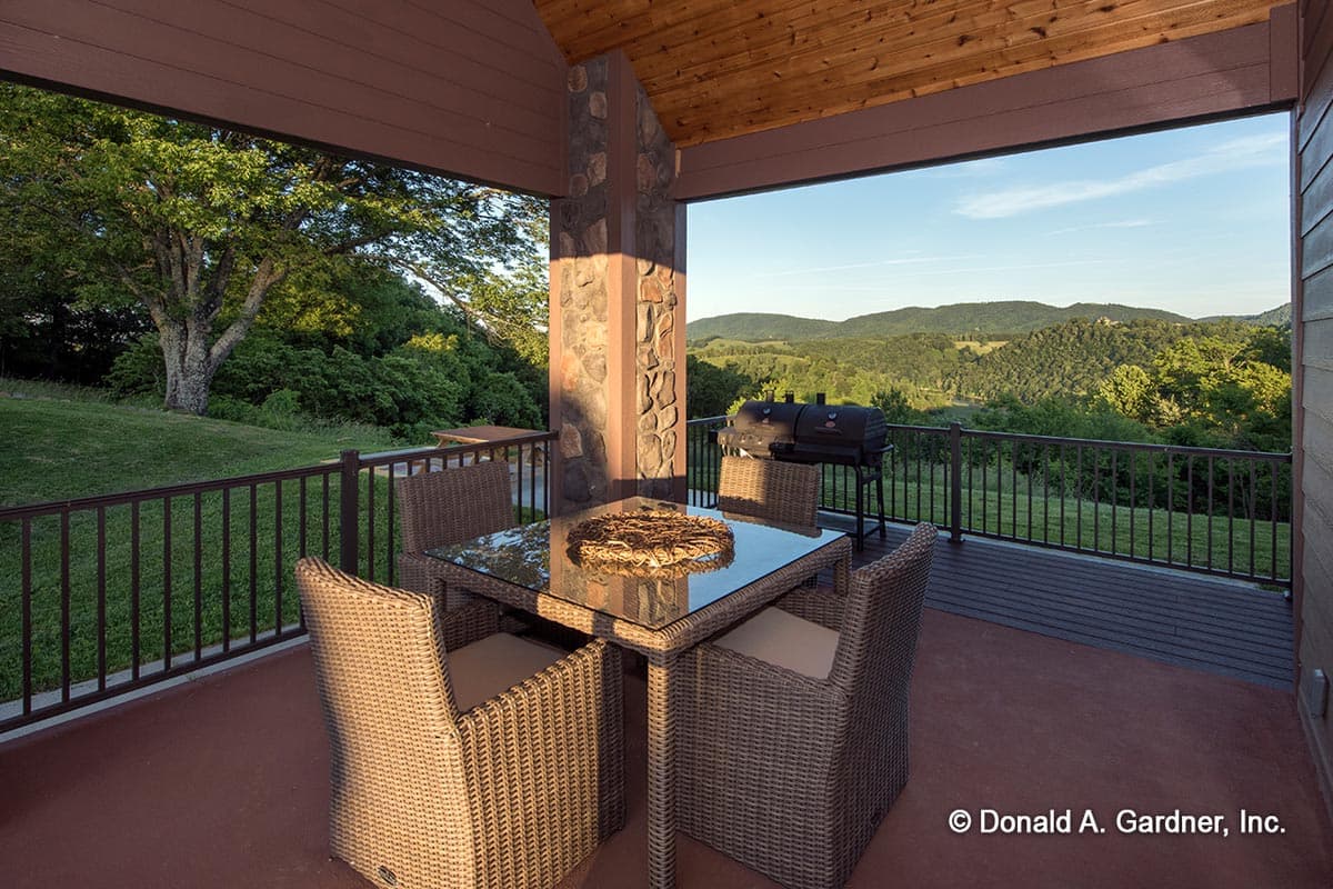 Plan 444166GDN: 4-Bed Mountain Craftsman with Basement Option - Image #13 - Craftsman, Mountain, Rustic