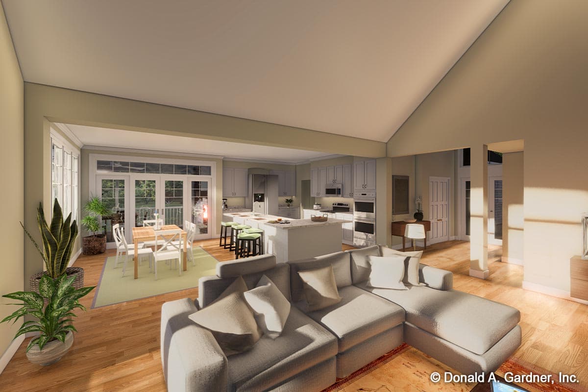 Plan 444168GDN: Mountain Craftsman Plan with a Walkout Basement and an Elevator - Image #4 - Craftsman, Mountain, Shingle