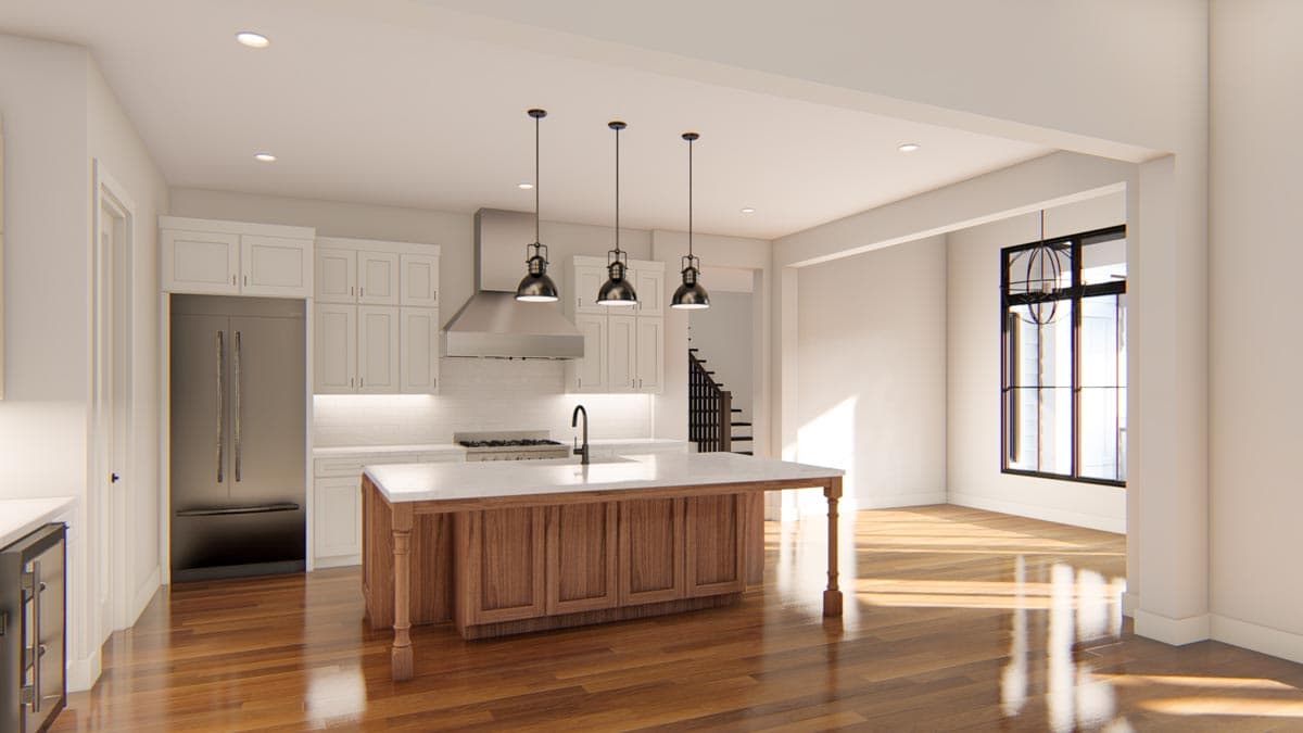 Plan 915048CHP: Exclusive Split Bedroom New American House Plan - Image #8 - Country, Modern Farmhouse, New American, Ranch