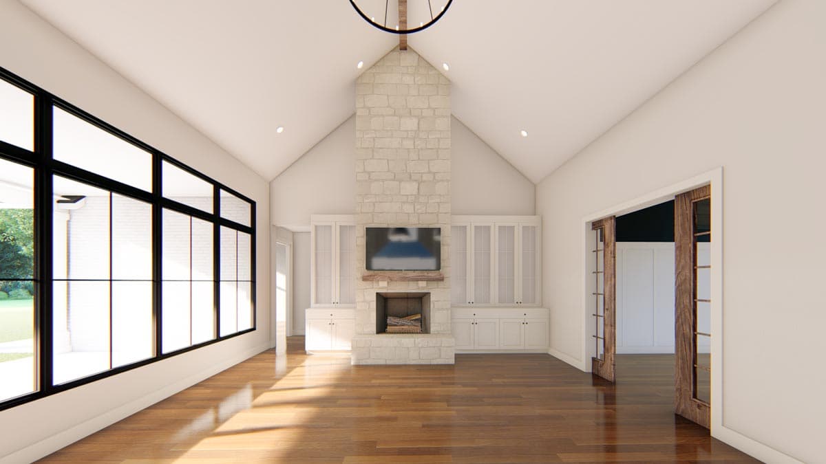 Plan 915048CHP: Exclusive Split Bedroom New American House Plan - Image #10 - Country, Modern Farmhouse, New American, Ranch