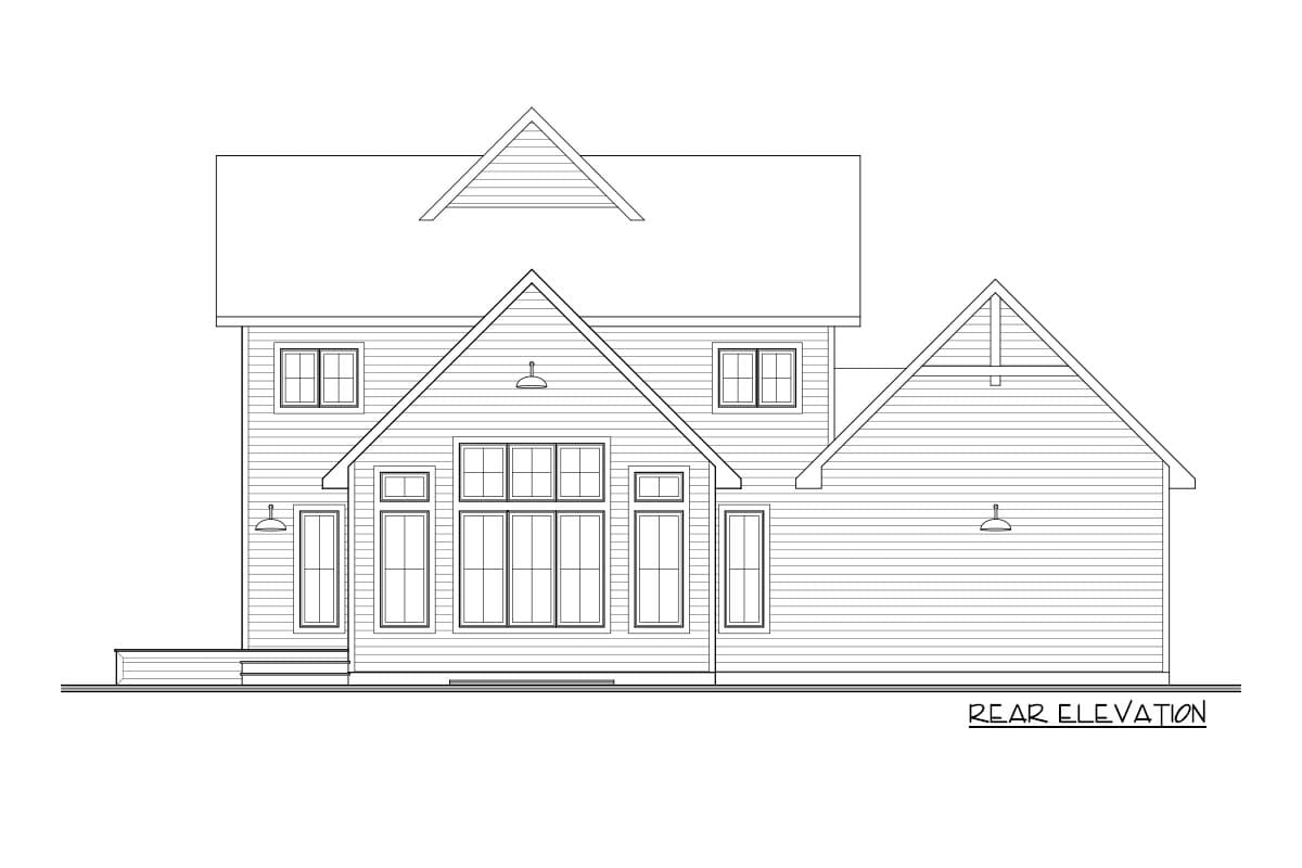 Plan 22622DR: Country Farmhouse Plan with Open Living Space - Image #12 - Cottage, Country, Farmhouse, Modern Farmhouse, Traditional