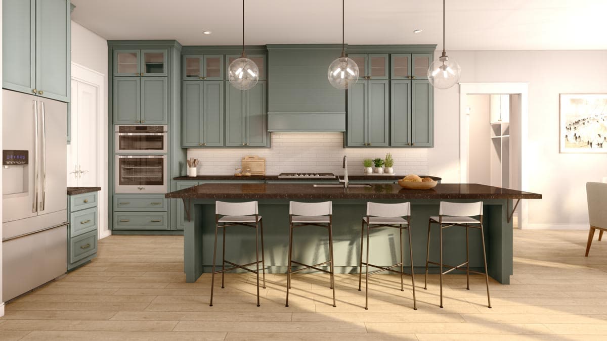 Plan 51881HZ: New American-Style Modern Farmhouse with Home Office and Bonus Above the Garage - 2781 Sq Ft - Image #7 - Country, Craftsman, Modern Farmhouse, New American