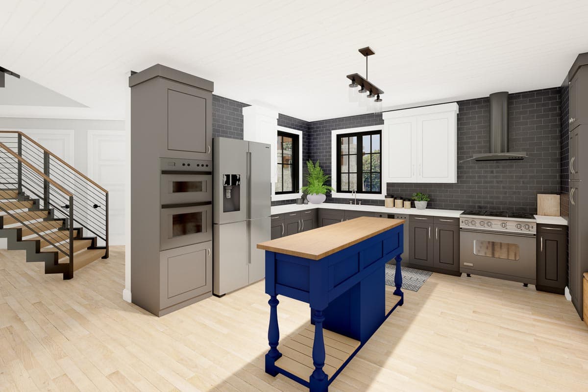 Plan 865003SHW: 3 Bedroom Fairytale Craftsman House Plan with Main Floor Master Suite - 2374 Sq Ft - Image #11 - Cottage, Country, Craftsman, Modern Farmhouse, New American