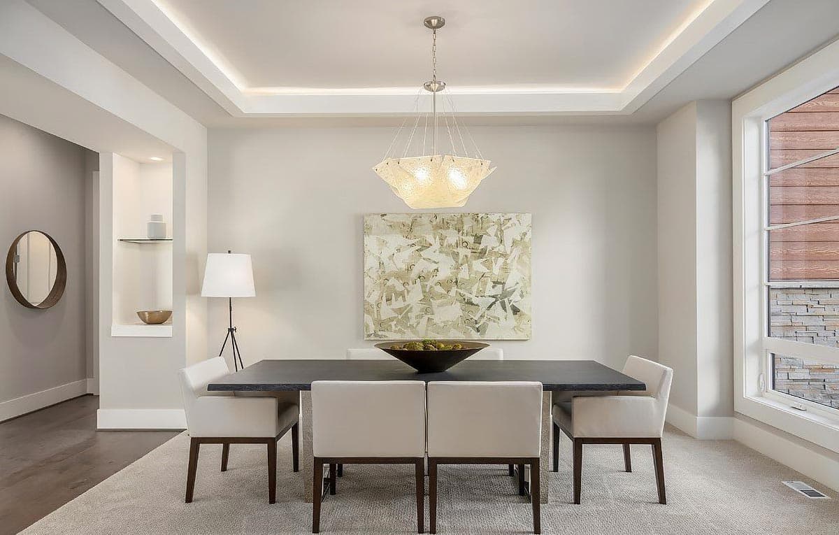 Plan 666137RAF: 5-Bedroom Contemporary House Plan with 2-Story Great Room - Image #7 - Mid Century Modern, Modern, Northwest, Prairie