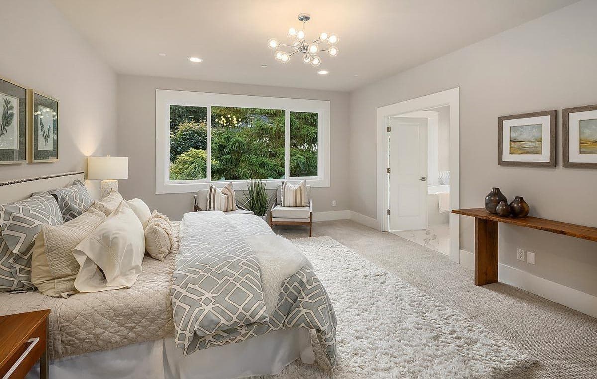 Plan 666137RAF: 5-Bedroom Contemporary House Plan with 2-Story Great Room - Image #10 - Mid Century Modern, Modern, Northwest, Prairie